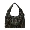 Bolso tote estampado de leopardo, estilo nuevo, casual y moderno, bolso de hombro único con bloques de color, gran capacidad, bolso de mujer de moda y casual