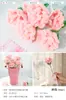 Nuevas Flores de Palo Retorcido en un Cubo, Claveles, Campanillas, Peonías, Flores Artificiales Creativas y Exquisitas, Regalos para Fiestas
