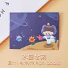 Cartão de Cumprimentos Criativo de Urso de Desenho Animado, Cartão Postal de Bênção de Feriado Fresco e Simples para Estudantes, Cartão de Mensagem Dobrável DIY