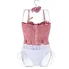 Traje de baño de dos piezas estilo Ins coreano para mujer, diseño sexy de triángulo, adecuado para aguas termales y vacaciones, nuevo modelo de moda 2026, venta al por mayor transfronteriza de trajes de baño