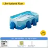 Producto Nuevo, Piscina Inflable Sin Aire, Piscina con Estructura para Exterior en Casa, Piscina Plegable para Chapotear, Piscina Infantil para Casa