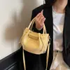 Bolsa de Mão de Alta Qualidade para Mulheres 2025 Novo Estilo Coreano Elegante da Moda Bolsa de Ombro Bolsa Transversal Simples Casual