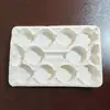 Suministros del Fabricante Bandejas de Papel para Porridge de Ocho Tesoros Biodegradables, Bandejas de Papel Prensado en Seco, Bandejas de Papel Blanco, Bandejas Moldeadas de Pulpa de Papel al por Mayor