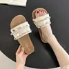 Sandalias Estilo Chanel para Combinar con Vestidos, Ropa de Verano para Exteriores para Mujer, Nuevas Sandalias Planas Estilo Hada Francesas Exquisitas 2026