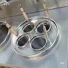 Cubo para Cocinar Fideos con Tablero Divisor de Múltiples Agujeros para Uso Comercial, Separador de Placa de Múltiples Agujeros para Fideos Secos Calientes y Dumplings, Red para Separación de Residuos