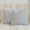 Fronhas e Capas de Almofada Tingidas na Massa Transfronteiriças Quadradas Retangulares Decoração de Sala de Estar Sofá Quarto Macio e Confortável Atacado