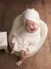 Transfronterizo En Stock Ropa de Bata para Fotografía de Bebés Recién Nacidos Pijamas Ropa Infantil de Estudio Bata Sesión de Fotos Luna Llena