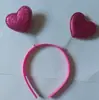 Diadema de Corazón Rojo de Nuevo Estilo Transfronterizo Europeo y Americano Accesorios para el Cabello Diadema de Corazón Tridimensional Sombrerería Accesorios para el Cabello al por Mayor para el Día de San Valentín