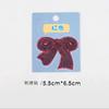 Etiqueta de Tecido Bordada em Computador Patch de Tecido Bordado com Lantejoula Laço Patch para Roupa Jaqueta de Plumas Patch Patch DIY Patch Selecionado