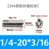 Tornillos de máquina de acero inoxidable con cabeza cóncava y agujero pasante, Norma Británica 304, Tornillos ocultos huecos con agujeros, Tornillos de fijación hexagonales de acero inoxidable