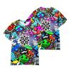 Camiseta de Manga Corta Impresa 3D de Producto Nuevo Ropa para Adultos y Niños para Verano