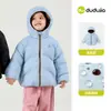 Tecnologia Quatro-à-ProvaJaqueta Leve de Penas Infantil Dudu Jaqueta de Penas Toast para Meninos de Inverno Casaco de Penas de Pato para Meninas