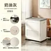 Caja de almacenamiento de gran capacidad, gabinete de almacenamiento doméstico con tapa abatible, organizador para ropa y edredones, caja de almacenamiento plegable de plástico para juguetes de niños