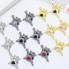 Estilo Gótico Europeu e Americano da Moda Broca Manual de Amor Estrela de Quatro Homens Acessórios de Joias DIY Material para Pulseira Colar Brincos