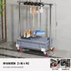 Pia de Mop Móvel para Varanda, Pia de Banheiro Alta para Uso Doméstico, Bacia para Mop, Balde para Mop, Lavatório, Pia, Balde para Mop