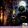 Série Original de Halloween Pequeno Pingente de Pelúcia Chaveiro de Desenho Animado Múmia Abóbora que Brilha no Escuro Enfeite Presente Atacado