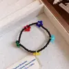 Collar Geométrico de Aro de Cristal Estilo Coreano Diseño de Nicho Ins Cadena para Clavícula Joyería Versátil Elegante para Mujeres Venta al por Mayor