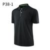 Camisa Polo de Manga Curta de Verão e Outono para Homens e Mulheres Camiseta Esportiva Roupas de Secagem Rápida para Exterior Fitness Lazer Corrida Roupa Esportiva