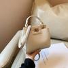 Bolso de Hombro Cruzado Vintage Elegante con Cierre Bolso Sobaco de Noche Color Sólido Patrón Lichi Bolso de Hombro Cruzado 2025 Nuevo Estilo Bolso Personalizado para Mujer