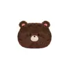 El reposacabezas y soporte lumbar para coche Blue Rain, con un adorable diseño de oso de peluche de dibujos animados, es una almohada para el cuello y soporte lumbar para el asiento del conductor.