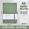 Caderno A5 Transfronteiriço Personalizado para Negócios Capa Dura Simples Espesso Caderno de Escritório com Elástico Venda por Atacado Diário Bloco de Notas