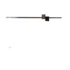 Luminária de parede linear minimalista para cabeceira de quarto, luminária de parede com grade simples e criativa moderna para fundo de parede da sala de estar
