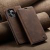 Nueva funda para teléfono móvil iPhone 15 aplicable, funda de cuero para teléfono móvil con inserción de tarjeta Apple 14Pro Max, funda protectora con tapa Xr