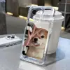Ok, Cállate, Perro Shiba Inu es Adecuado para iPhone 16/17, Linda Funda para Teléfono para iPhone 15, Transparente para iPhone 14/13 Pro Max, Resistente a Golpes para iPhone 12/11