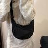 Bolso de Hombro Ligero Casual Simple Tipo Bollo Bolso Cruzado Japonés Ruiying Mochila para Estudiante Universitaria Viajero de Clase