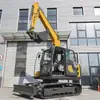 Fábrica de Excavadoras de Oruga de 7.5 Toneladas, Excavadora para Ingeniería Municipal, Fabricante de Miniexcavadoras para Demolición y Trituración