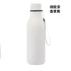 Acero Inoxidable 304 por Dentro y por Fuera, Termo de Acero Inoxidable con Forma Especial y Boca Pequeña con Pintura de Goma, Vaso de Agua para Deportes al Aire Libre