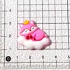 Balão de Animal de Desenho Animado Acessórios de Resina Grampo de Cabelo Caseiro Corda de Cabelo Fivela de Sapato Capa de Celular Material Decorativo DIY de Cola de Creme