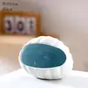 Escondite de Tanque de Peces de Cerámica Brillante Electrochapada, Adorno de Decoración para Acuario, Cueva Escondite para Peces y Camarones, Nido para Cría de Peces al por Mayor