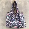 Bolsa de compras ecológica grande Nezha plegable portátil para comestibles fuerte y duradera moda de dibujos animados gran capacidad