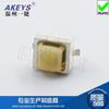 TS-F002 cuero suave silencioso interruptor táctil de silicona conductiva 6.7*6.3*5 parche 2 pines llaves de coche Li Wei