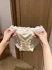 Sexy estilo francés de encaje, puro deseo, satén, malla transparente, secado rápido, transpirables, de tiro bajo, cómodos panties para mujer y niñas