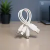 Cabo de carregamento um para três de 20cm Android Tipo-c cabo de distribuição multifuncional cabo de alimentação móvel três em um
