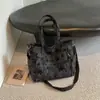 Bolso de Hombro Nuevo con Estampado de Estrellas Holgado Simple para Estudiante Fiesta Vacaciones Compras Bolso Cruzado