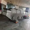 Usado 0.6X 9m Aço Inoxidável Secador de Leito Fluidizado Linha de Produção de Essência de Frango Equipamento Secador de Leito Fluidizado