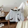 Abrigo para Niños Otoño Invierno 2026 Nuevo Bebé Acolchado Forrado de Felpa Principios de Invierno con Capucha Ropa de Invierno para Bebés y Niños Pequeños