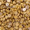8mm10mm Ouro Anel Face Pedra Semicírculo Anel Face DIY Plano Metade Pão Contas