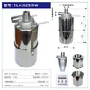 Marca SN, colector de polvo ciclónico de aleación de aluminio, 25 mm de diámetro, utilizado para la eliminación de polvo en ambientes de alta temperatura, alta presión y resistentes al desgaste