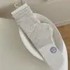 Meias Finas de Primavera e Verão, Meias Empilhadas, Polainas Finas Sem Dedos, Meias Meia-Panturrilha Levemente Transparentes, Meias Femininas de Algodão Puro Estilo Ballet com Dedos Abertos