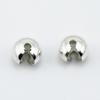 Yabin Guangzhou venta al por mayor latón metal apertura posicionamiento cuenta pulsera accesorios joyería diy 9m cerrado 6mm cuentas espaciadoras