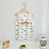 Chaleco para Niños 2026 Verano Nuevo Malla Transpirable Estampado para Niños Pequeños y Bebés, Chaleco Básico de Tirantes