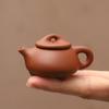 Taza de Té con Leche Especial Tetera de Punta de Dedo Adornos para Mascotas de Té Arcilla Mini Arena Púrpura Tetera Pequeña Humo en Spray Fabricantes de Tetera Xishi Tetera con Asa