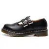 Zapatos Mary Jane Transfronterizos Audibert 8065 Piel Genuina Caña Baja Zapatos Pequeños de Cuero para Mujer Estilo Británico Modernos Zapatos Casuales para Estudiantes