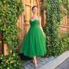 Vestido de Noite com Alça Fina Estilo Europeu e Americano 2026 Novo Modelo Aliexpress Festa de Aniversário Formatura Vestido Curto de Renda para Mulheres