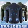 Ropa con aire acondicionado y ventilador, venta directa del fabricante, ropa que se puede equipar con un ventilador, ropa de trabajo para trabajadores de la construcción, ropa de trabajo para hombres y mujeres