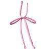 Cuerda de Cuello sin Nudo Color Sólido Camisa de Uniforme Jk Corbata de Lazo Encaje Cuerda Accesorios Correa de Mujer